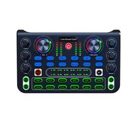 Mixer audio Sound Board Console Voice Changer per Broadcast Gaming DJ Studio