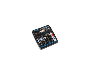 Mixer Audio Stereo A 4 Canali Con Bluetooth/dsp/ GBC 61506260 MIXER MICROFONICO