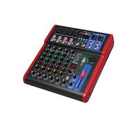 Mixer audio, Suono pulito! Canale Debra pro 6 USB Audio del mixer con 99 Dsp Effetti digitali for DJ Miscelatore console karaoke registrazione studio