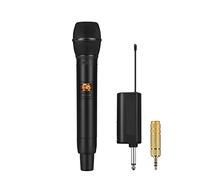 Mixer audio, Wireless Microphone Single Channel Recording Dynamic Karaoke Handheld Mic Lithium Battery 50m Receiving Distance