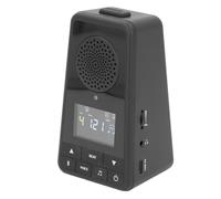 Mixer Battiti con Altoparlante Portatile, Metronomo Digitale con Conteggio Vocale, Ritmi 10 Battiti, Autonomia di Riproduzione 10 Ore, Batteria Ad Alta capacità, Ricarica USB-C,