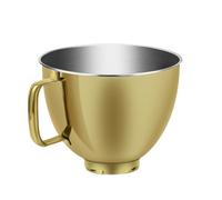 mixer bowl, Compatibile con KitchenAid, miscelatori con testa inclinabile Miscelatore in acciaio inossidabile 4,5-5QT for accessori Golden K45 KSM70 KSM150,for baking & cooking
