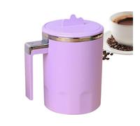 Mixer Coffee Cup, Rotating Drink Maker, Ricaricabile Coffee Mixed Punch, (Green/White/Purple) 5.71x4.72x3.54 Inches, Rotating Drinking Blender Cups for Offices, Travel