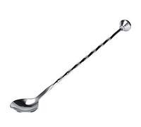 Mixer da cocktail in acciaio inossidabile che mescola il cucchiaio di cucchiaio barb