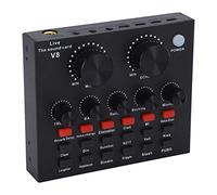 Mixer di Console di Miscelazione Audio di Riduzione del Rumore Intelligente con Riverbero, 4 modalità di Registrazione, Doppio Chip Digitale per un Ottimo Umore