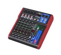 Mixer Di Effetti Digitali 4/6/8 Canali 99 Console DJ Interfaccia Audio Bluetooth 5.0 Controller Di Registrazione USB 48V(6 Channel)