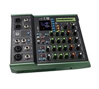 Mixer Digitale, Interfaccia USB Mixer Audio per Effetti Digitali da 100 a 240 V con Modulo Bluetooth per Piccoli Club (Spina UE)