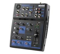 Mixer disc jockey Gemini GEM 05USB PROFESSIONAL Black