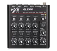 Mixer disc jockey Glemm MXS 8PC Black