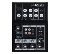 Mixer disc jockey Mackie MIX5 MIX SERIES 5 Black