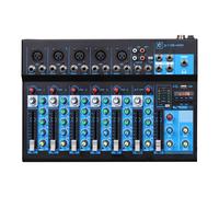 Mixer Dj 7 Canali USB/Bluetooth MP3 Player Black - Q7 USB MK2 Oqan