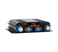 Mixer DJ, Amplificatore audio HiFi con potenza di picco da 1800 W Amplificatore audio digitale a 4 canali Lettore Radio FM Supporto telecomando