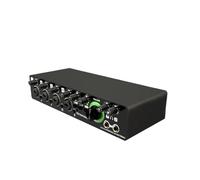Mixer DJ, Convertitore AD della scheda audio dell'interfaccia audio con monitoraggio della registrazione dal vivo della chitarra elettrica(Noir)