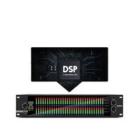 Mixer DJ, Equalizzatore grafico 2U Controller effetti bilanciato a 31 bande Mixer digitale DJ Processore DSP Feedback Eliminator Stage