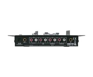 Mixer DJ Fonestar MIX-3DJ 3 Canali Bluetooth USB Audio PC Compatto