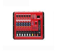 Mixer DJ Mixer di potenza Amplificatore 16 Mixer effetto banda Bluetooth con schermo digitale LCD con supporto per conversione di tensione Scheda USB/SD da 250 W Console di missaggio compatt
