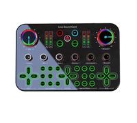 Mixer DJ, Mixer interfaccia audio scheda audio live di alta qualità Console for riduzione rumore con effetti digitali DJ