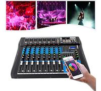 mixer DJ mixer mixer 8 canali stereo live mixer audio mixer soundboard console sistema microfono collegamento Bluetooth