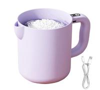 Mixer elettrico, portatile elettrico Egg Beater with 1 Liter Mixing Bowl, Multifunctional Rice Washer Filter Machine for Baking Cooking Blending Cleaning, Kitchen Gadget Tool, 18 x 12 cm