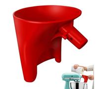 Mixer Funnel Attachment, Flour Baking Aid, Flour Sugar Pour Guide, Stand Mixer 7 Quart Bowl, Kitchen Tool for Baking Cooking Home Use Powder Handling Ingredient Transfer System