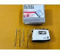 Mixer manuale Black + Decker M300 300 Watt (bianco e grigio) - Spedizione gra...