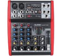 KARMA MXM 04 mixer 4 canali per live, karaoke, ecc. con lettore usb e bluetooth