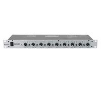 Mixer Microfonico OMNITRONIC MLM-81 8 Canali Rack 19", Mixer Line/Mic con Phantom Power e Controlli Tono per Conferenze ed Eventi