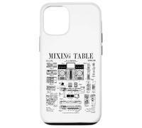 Mixer musicale da tavolo per DJ Disc Jockey Mix con brevetto vintage Custodia per iPhone 12/12 Pro