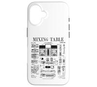 Mixer musicale da tavolo per DJ Disc Jockey Mix con brevetto vintage Custodia per iPhone 16