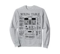 Mixer musicale da tavolo per DJ Disc Jockey Mix con brevetto vintage Felpa