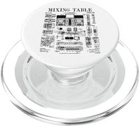 Mixer musicale da tavolo per DJ Disc Jockey Mix con brevetto vintage PopSockets PopGrip per MagSafe