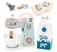 Mixer Per Bambini - Set Gioco Cucina con Frullatore,Giocattoli Cucina in Legno Gioco di Ruolo Set Cottura per Bambine Bambini 3 5 Anni