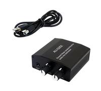 Mixer per cuffie stereo 2-in-2-out da 3,5 mm con controllo del suono Altoparlanti per giochi per computer Cuffie Mixer uditivo