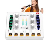 Mixer per scheda audio, riduzione del rumore, mixer audio in streaming, mixer audio dal , mixer per schede audio piccole, interfaccia audio digitale per la registrazione di podcast, giochi
