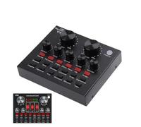 Mixer podcast, mixer audio scheda audio dal | Tavola armonica in streaming professionale,Apparecchiatura audio wireless, scheda audio karaoke dal con effetti mixer DJ e cambio voce per Home Studio