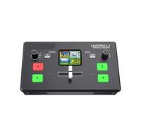 Mixer video multiformato Switcher L1 V1 4x Ingressi Produzione videocamera USB 3.0 Streaming live,Cambia senza problemi
