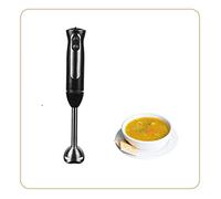 LITTLE BALANCE 8459 Speed Inox 600, Frullatore a immersione, 8 velocità, Turbo, Antischizzi, 600 W, Inox