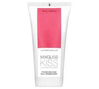 Mixgliss Kiss Selvaggio - Lubrificante a Base Acquosa con Aroma di Fragola (70ml)
