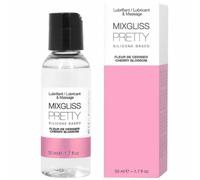 Mixgliss Lubrificante intimo e da massaggio base siliconica aromatizzato al fiore di ciliegio 50 ml