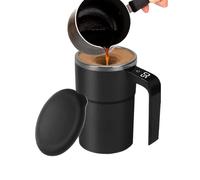 Mixing Cup - Stirring Coffee Mug - Automatic Magnetic Stirring Coffee Mug Rechargeable Electric Mixing Cup For Milk Tea With Lid Portable Magnetic Mixer Tumbler For Home officee Travel Hot Drink