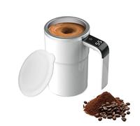 Mixing Cup - Stirring Coffee Mug - Automatic Magnetic Stirring Coffee Mug Rechargeable Electric Mixing Cup For Milk Tea With Lid Portable Magnetic Mixer Tumbler For Home officee Travel Hot Drink