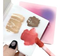 Mixing Palette Paper, Waterproof Paper Sheets, 100 Piece Cosmetic Tool with Brightening Feature, Comfortable Nail Accessory Strong Build, Stylish Makeup, Practice Aid for Women Girls Daily Coloring