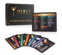 MIXIT - Set di biglietti per ricette da cocktail | 50 cocktail tedeschi popolari con illustrazioni, ingredienti e storie | Biglietti di alta qualità e durevoli per gli amanti dei cocktail