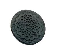 MIXIUJIEN Shungite Sub-Graphite Sticker Antico Antico Inciso Modello Rotondo Tablet, Computer Decorativo Sticker - Lucido con Carbonio Fullerene, One Size, Agata