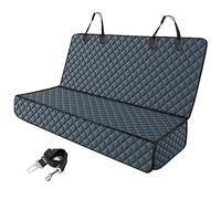 MIXJOY Coprisedile per auto per cani, impermeabile, per cani, con 1 cintura di sicurezza, antiscivolo, per bambini, camion e SUV, grigio