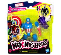 Mixmashers Avengers Basic Figura - Captain America Mix-&-match Azione Giocattolo