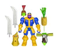 Marvel Hasbro MixMashers, Thanos, action figure deluxe e accessori degli Avengers personalizzabili da combinare e abbinare