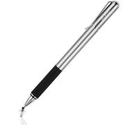 Mixoo 2 in 1 Pennino Tablet Touch Stilo Capacitivo con 2 Punte a Disco e 1 Punte in Fibra Stilo Per ipad Apple iPhone,iPad Mini,Smartphone e Touchscreen