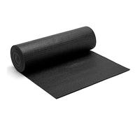 MIXPOWER Rivestimento professionale per cassette degli attrezzi e cassetti, facile da tagliare, antiscivolo, in gomma espansa, per cassetti, spessore regolabile, nero, 40,6 cm (larghezza) x 4,9 m