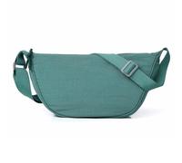 Mixroom - Borsa Mezzaluna Tracolla Donna, Borsa a spalla Stile casual con Tracolla regolabile, Messenger Crossbody Moon Bag Verde acqua Z39